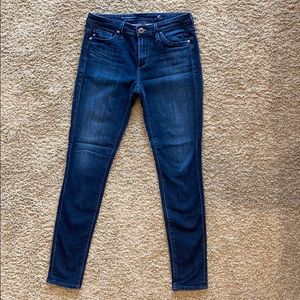 AG Super Skinny Ankle Denim